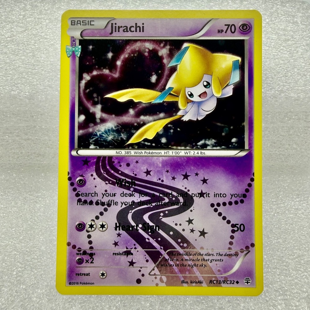 Jirachi RC13-32 Generations: Radiant Collection Holo Pokémon TCG Mint Unplayed